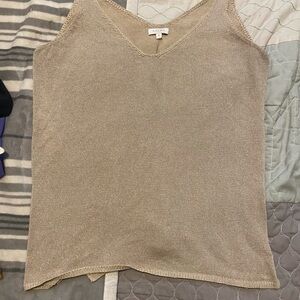 Gold shimmer Laura top.